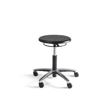 (MDK-107451) 324 Tabouret Laag PU Alu, Ophalen of Verzenden, Ergonomisch, Nieuw