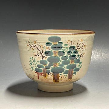 Inuyama Ware - Sakujuro Ozeki / Inuyamahongama - Chawan -