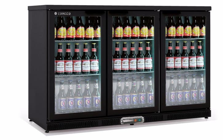 Zwarte Barkoeling  3 Deurs Coreco, Zakelijke goederen, Horeca | Keukenapparatuur, Verzenden