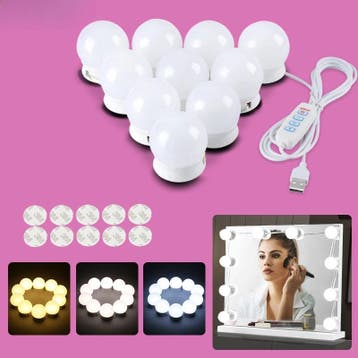 Hollywood LED Make-up Spiegelverlichting USB Dimbaar, Huis en Inrichting, Verzenden, Nieuw