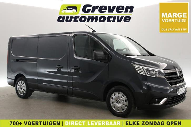 Renault Trafic 2.0 dCi 150PK L2H1, Auto's, Bestelauto's, Onderhoudsboekje, Lease, Automaat, Financial lease, Diesel, Zilver of Grijs