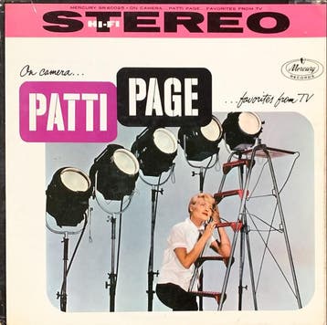 LP gebruikt - Patti Page - On Cameraâ¦Patti Pageâ¦Fa, Verzenden, Zo goed als nieuw, Overige formaten
