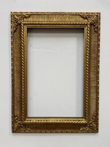 Lijst - Hout, doratua - Barokstijl, 20e eeuw, Antiek en Kunst