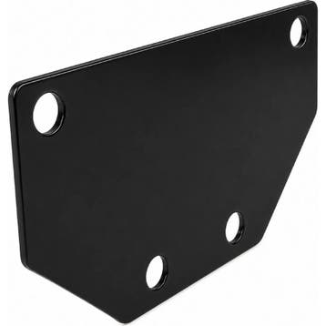 Falkx Reflector verloopplaat - zwart staal - 9,5x4,5 cm -..., Ophalen of Verzenden, Nieuw