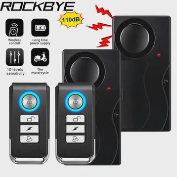 Draadloos Anti-diefstal Alarm 110 dB voor Fiets & Motor met, Verzenden, Nieuw