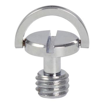 Camera Adapter: 3/8 Schroef - Sleufkop & D-ring / Type:..., Nieuw