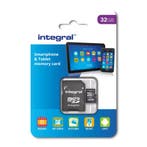 OP=OP Integral Smartphone & Tablet microSDHC 32GB - 90MB/..., Huis en Inrichting, Ophalen of Verzenden, Nieuw
