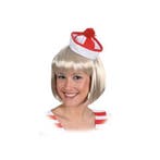 Rood met wit matrozen hoedje - Heksen hoeden, Ophalen of Verzenden, Nieuw