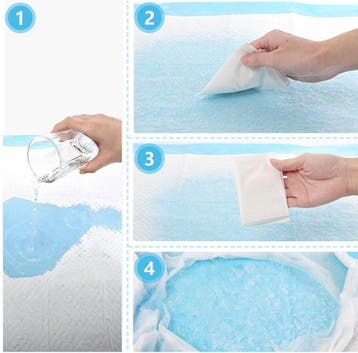 Puppy Training Pads - 60x90cm - 100 stuks - Nobleza, Dieren en Toebehoren, Verzenden, Zo goed als nieuw