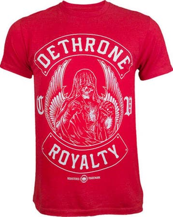 Dethrone Cain Velasquez Club Patch Katoen Rood, Ophalen of Verzenden, Nieuw