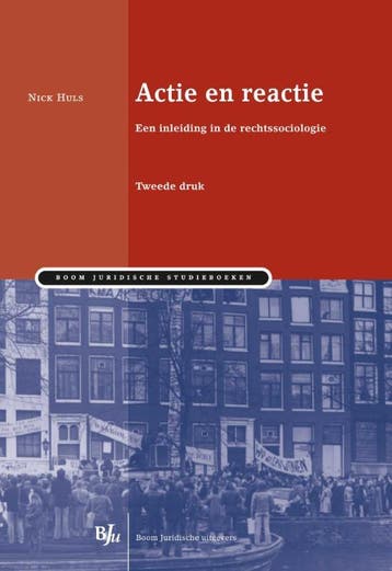 Actie en reactie / Boom Juridische studieboeken Nick Huls, Boeken, Verzenden, Zo goed als nieuw, Nick Huls