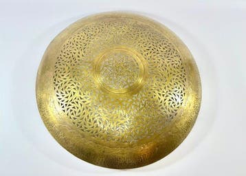 Plafondlamp - Messing - Grote Moorse lamp