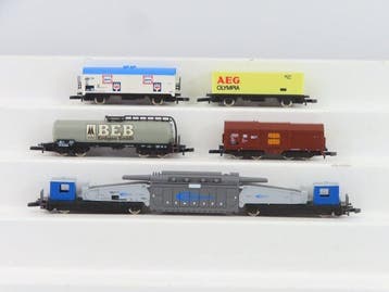 Märklin Z - 8690 - Modeltrein goederenwagonset (1) -, Nieuw