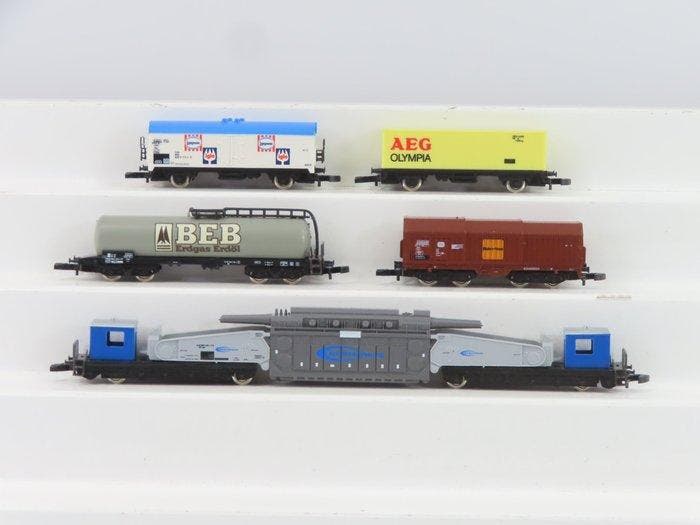 Märklin Z - 8690 - Modeltrein goederenwagonset (1) -, Hobby en Vrije tijd, Modeltreinen | H0