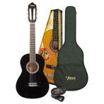 Valencia VC104KBK klassieke gitaar pakket: 4/4 gitaar met, Ophalen of Verzenden, Nieuw