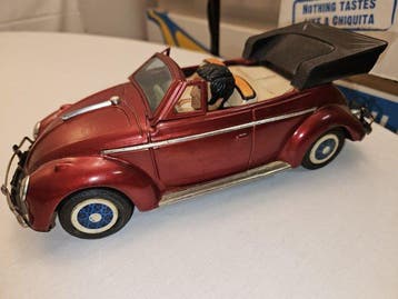 Bandai - Blikken speelgoedauto - Volkswagen kever cabriolet