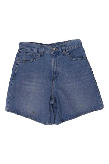 Levis Korte broek in maat 26 Blauw, Kleding | Dames, Levi's, Verzenden, Zo goed als nieuw, Blauw