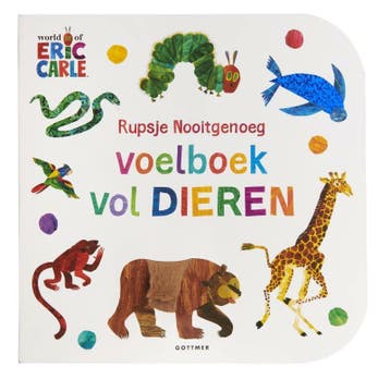 Boek: Rupsje Nooitgenoeg - Voelboek vol dieren - (als nieuw), Verzenden, Nieuw