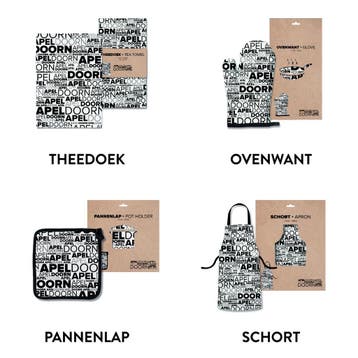 Apeldoorn voordeelpakket keukentextiel, Huis en Inrichting, Verzenden, Nieuw, Overige kleuren, Overige typen