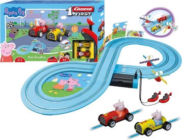 Carrera FIRST Peppa Pig Set | 2,4m | Laatste Stuk!, Kinderen en Baby's, Speelgoed | Racebanen, Racebaan, Zelf te bouwen, Carrera