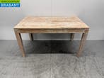 Houten Eettafel 140 x 79,5 x 77 cm Horeca, Ophalen of Verzenden, Gebruikt