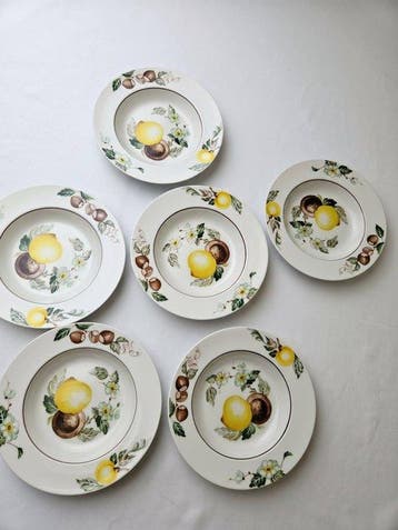 Villeroy & Boch - 6x Tiefe Pasta- / Suppenteller - Serie