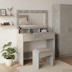Plafondtafel Beton Grijs 100 x 41 x 135 cm Bewerkt hout, Verzenden, Nieuw