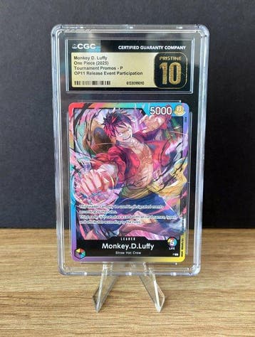 One Piece Tournament Promo - Monkey D. Luffy Graded card -, Nieuw