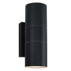 Up-down lighter Pedro - mat zwart, Ophalen of Verzenden, Nieuw, Rvs, Wandlamp