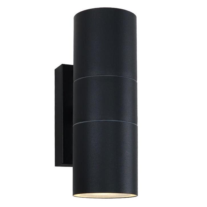 Up-down lighter Pedro - mat zwart, Tuin en Terras, Buitenverlichting, Wandlamp, Nieuw, Rvs, Ophalen of Verzenden