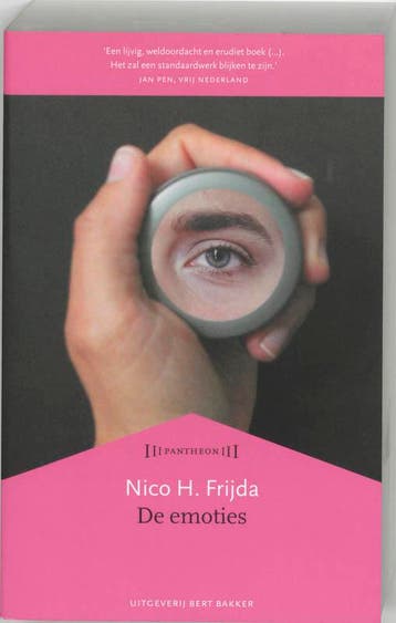 De emoties / Pantheon - Meesterwerken uit kunst, cultuur en, Verzenden, Gelezen, N.H. Frijda
