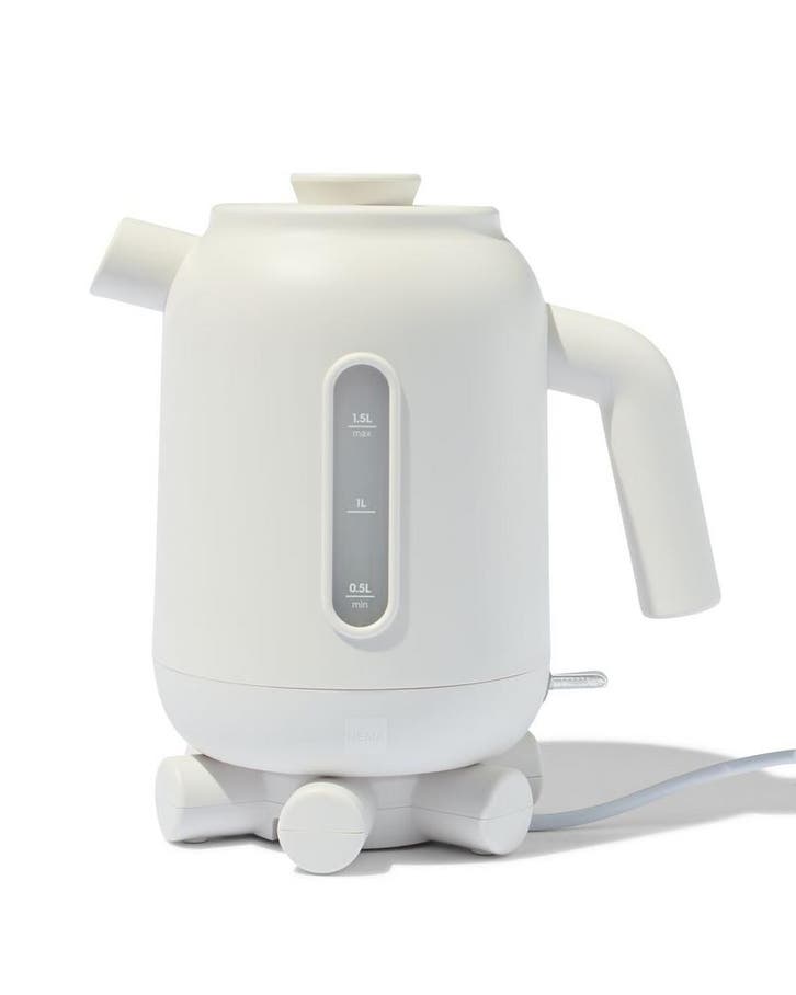 HEMA Waterkoker Ketelbinkie snoerloos 1.5L wit, Zakelijke goederen, Horeca | Keukenapparatuur, Verzenden