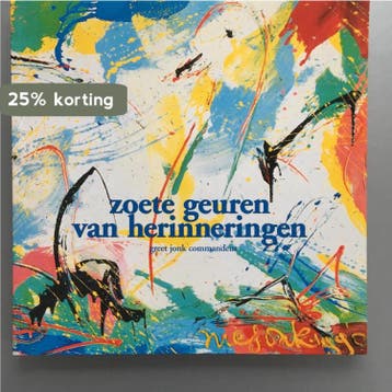 Zoete geuren van herinnering - G. Jonk-Commandeur, Verzenden, Zo goed als nieuw, G. Jonk-Commandeur