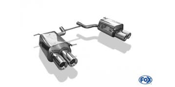 FOX Mercedes SLK type 171 - 4/6 cilinder einddemper rechts/l, Verzenden, Nieuw