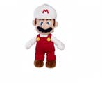 Super Mario - Fire Mario knuffel (30cm) | Nintendo - Hobby, Verzenden, Nieuw