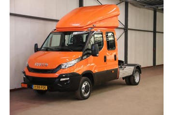 Iveco Daily 50C21D 3.0 N1 BE TREKKER DC 12TON Automaat Eu..., Automaat, Dealer onderhouden, Stof, Gebruikt