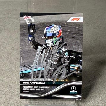 Mercedes - Topps Now - China GP 2026 Youngest ever pole, Nieuw