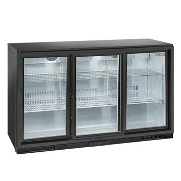 Diverso By Diamond Barkoelkast | Back Bar | 320L | Zwart | S, Ophalen of Verzenden, Nieuw