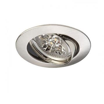 Spotje nikkel | Inbouwspot LED | Kantelbaar inbouwarmatuur, Verzenden, Nieuw, Plafondspot of Wandspot