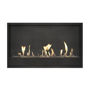 Xaralyn Inbouwunit XL Zwart bio-ethanol haard, Huis en Inrichting, Haarden, Verzenden, Nieuw, Inbouwhaard, Elektrische haard