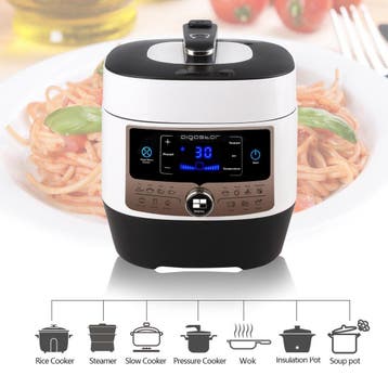 Multicooker - Snelkookpan - Slow Cooker - Rijstkoker - Stome, Verzenden, Zo goed als nieuw
