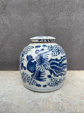 Gemberpot - Porselein - Gingerjar