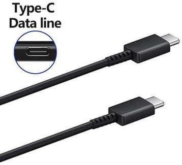 USB-C Oplaadkabel – USB-C naar USB-C Kabel – Snelladen – 1, Auto-onderdelen, Ophalen of Verzenden, Nieuw