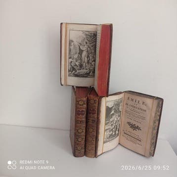 Jean Jacques Rousseau - Emile, ou de léducation. Par J.J.