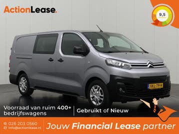 Citroën ë-Jumpy Dubbel cabine L2 H1 2021 Elektrisch, Auto's, Citroën, Automaat, Zwart, Elektrisch, Nieuw