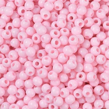 20 gram acryl rocailles 4 x 3,5 mm – gat 1,6 mm – Pearl, Ophalen of Verzenden, Nieuw, Kraal