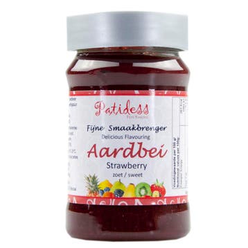 Patidess Smaakpasta Aardbei Zoet 120g, Verzenden, Nieuw