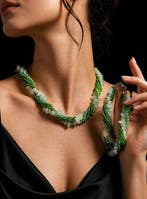 Groene Aventurijn Sieradenset - Natuurlijke Edelsteen