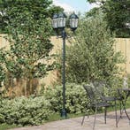 vidaXL Tuinverlichting Vintage Geborsteld Groen 57 x 49 x, Tuin en Terras, Buitenverlichting, Verzenden, Nieuw, Aluminium