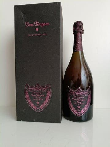2004 Dom Pérignon - Champagne Rosé, Brut - 1 Fles (0,75, Nieuw
